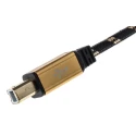 Roline USB Cable Male USB Type A to Male USB Type B Gold Black 3 m 11.02.8803-10