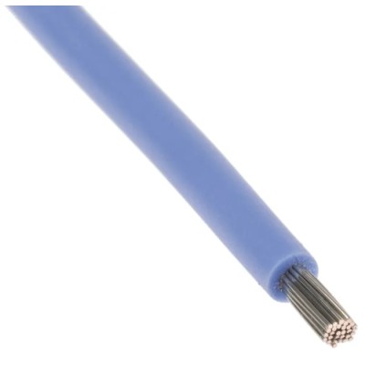 Lapp ÖLFLEX® Series Blue 6 mm² Hook Up Wire 100 m Polyvinyl Chloride Jacket 450/750V Flame Retardant 4520024