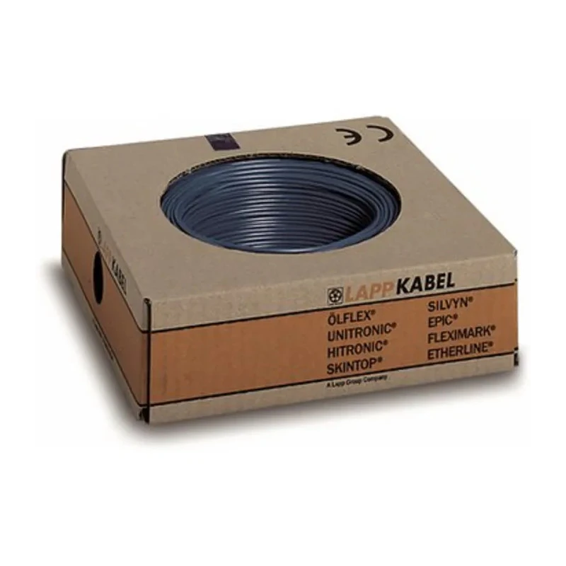 Lapp ÖLFLEX® Series Blue 6 mm² Hook Up Wire 100 m Polyvinyl Chloride Jacket 450/750V Flame Retardant 4520024