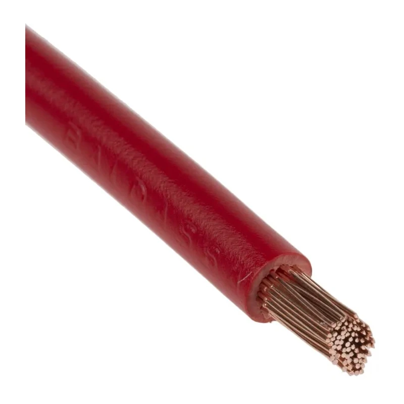 Lapp ÖLFLEX® Series Red 6 mm² Hook Up Wire 100 m Polyvinyl Chloride 450/750 V 70°C 4520044