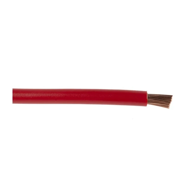 Lapp ÖLFLEX® Series Red 6 mm² Hook Up Wire 100 m Polyvinyl Chloride 450/750 V 70°C 4520044