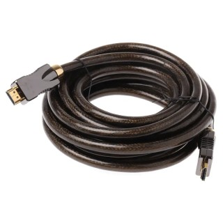 Roline 5 m Male HDMI to Male HDMI High Speed HDMI Cable with Ethernet Channel Black 11.04.5683-10