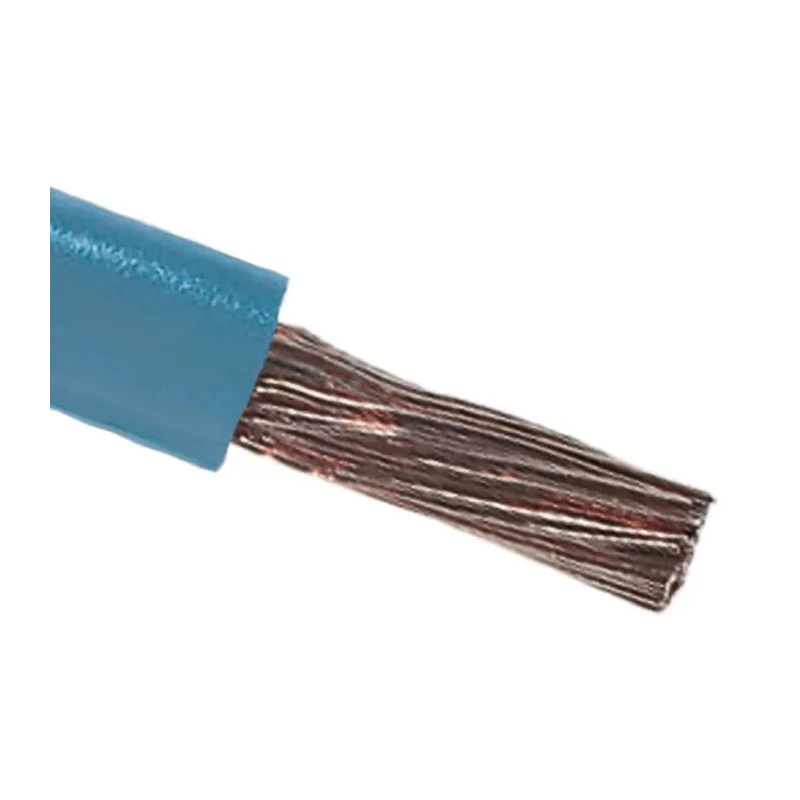 RS PRO Light Blue 4 mm² Hook Up Wire, 12 AWG, 56/0.3 mm Core Strands, 100 m Length, Polyvinyl Chloride Jacket 815-8609