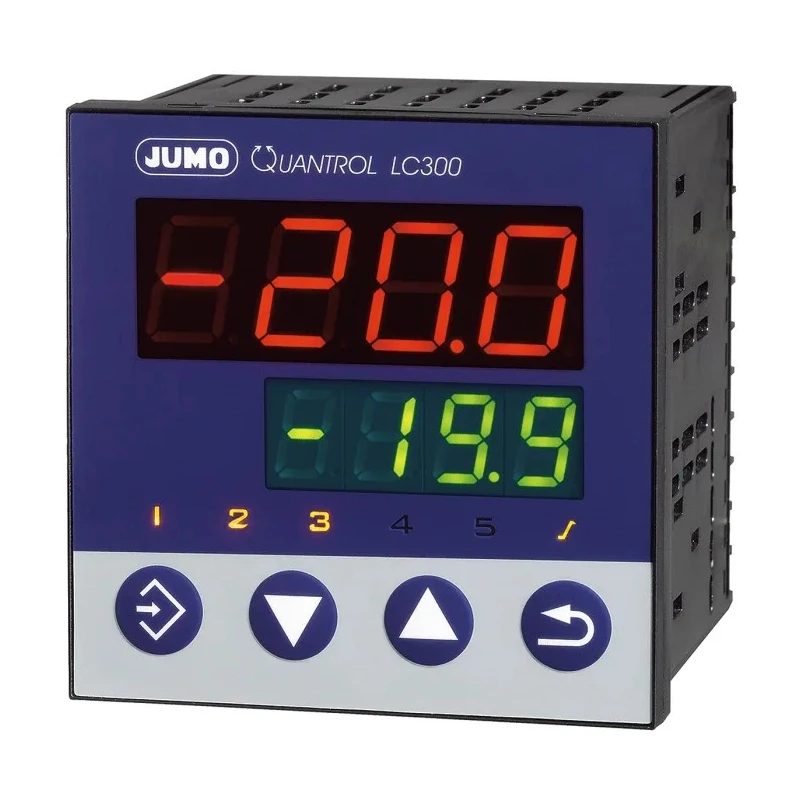 Jumo QUANTROL Panel PID Temperature Controller 1 Input 2 Output Logic/SSR 240V AC On-Off 702034/8-2100-23