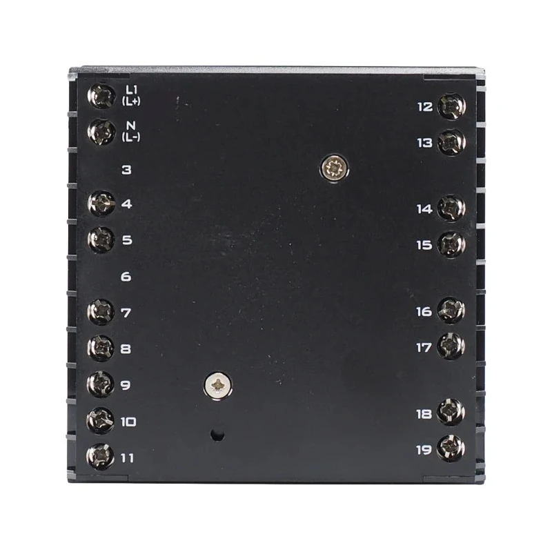 Jumo QUANTROL Panel PID Temperature Controller 1 Input, 2 Output Analogue 240V ac/dc On-Off 702034/8-3100-25
