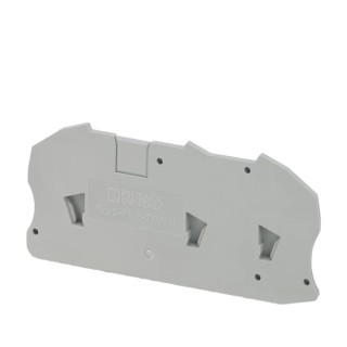 Phoenix Contact D-PT Series End Cover for Modular Terminal Block Grey Polyamide 3208799