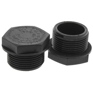 Kopex-EX Cable Gland Plug Nylon Stopping, M25 Thread, 28 mm Diameter, IP68 Rated 7TCA297140R0014 EX-M25