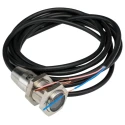 Omron Retroreflective Photoelectric Sensor Barrel Style 100 mm to 4 m Detection Range NPN Output IP69K IP68 IP67 E3FC-RN11 2M