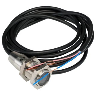 Omron Retroreflective Photoelectric Sensor Barrel Style 100 mm to 4 m Detection Range NPN Output IP69K IP68 IP67 E3FC-RN11 2M