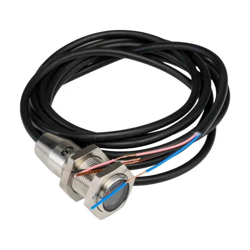 Omron Retroreflective Photoelectric Sensor Barrel Style 100 mm to 4 m Detection Range NPN Output IP69K IP68 IP67 E3FC-RN11 2M