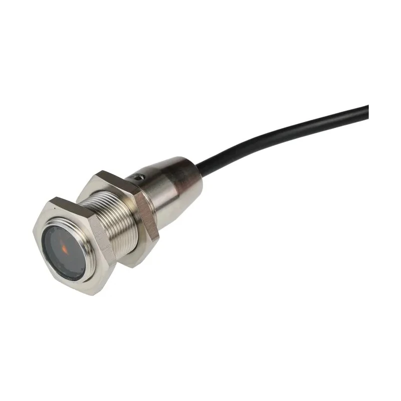Omron Retroreflective Photoelectric Sensor Barrel Style 100 mm to 4 m Detection Range NPN Output IP69K IP68 IP67 E3FC-RN11 2M