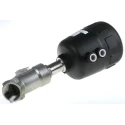 Burkert Stainless Steel Angle Type Pneumatic Actuated Valve 1 in Threaded Connections 16 bar 186488