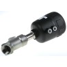 Burkert Stainless Steel Angle Type Pneumatic Actuated Valve 1 in Threaded Connections 16 bar 186488