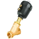 Burkert Angle Type Pneumatic Actuated Valve 2 in Stainless Steel 10 bar 001593