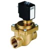 Burkert Brass 2-Port Normally Open Solenoid Valve 110V AC 16 bar Maximum Pressure Model 93970126