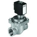 Burkert Stainless Steel 2 Port Solenoid Valve, Normally Open, 24V DC, 13mm Orifice, 16 bar Max Pressure 228387