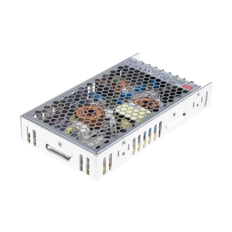 MEAN WELL Switching Power Supply 5V DC, 100W, 20A, 85-264V AC Input, Chassis Mount RSP-100-5