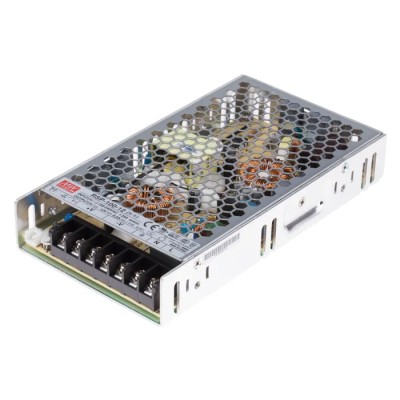 MEAN WELL 102W 12V dc AC-DC Enclosed Switching Power Supply, 85-264V AC Input, 8.5A Output Current RSP-100-12