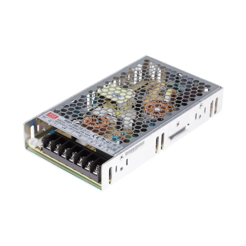 MEAN WELL 102W 12V dc AC-DC Enclosed Switching Power Supply, 85-264V AC Input, 8.5A Output Current RSP-100-12