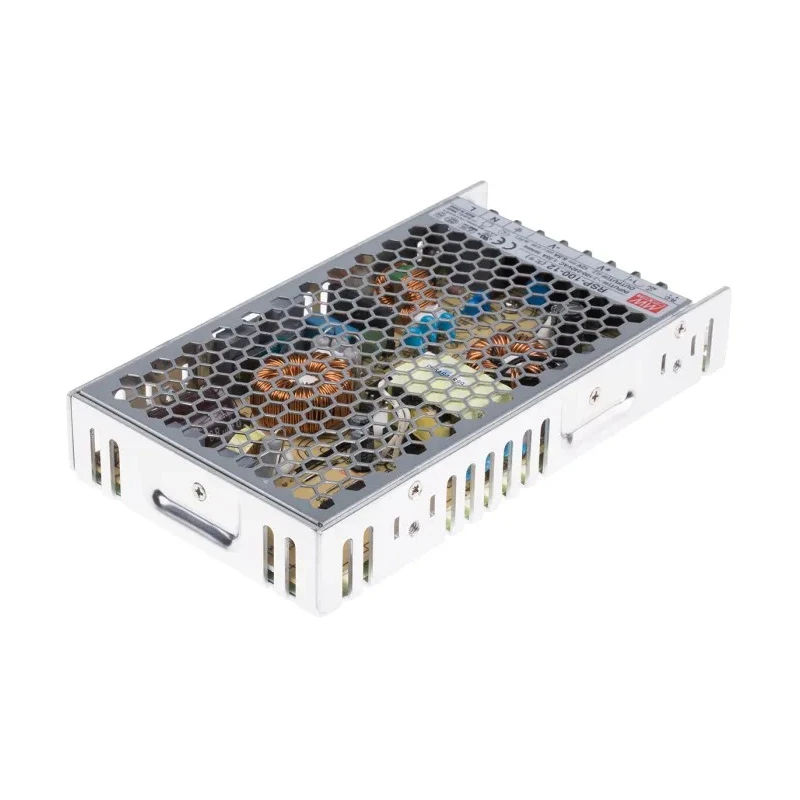 MEAN WELL 102W 12V dc AC-DC Enclosed Switching Power Supply, 85-264V AC Input, 8.5A Output Current RSP-100-12