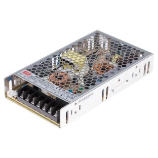 MEAN WELL RSP-100 Series 100W AC/DC Low Profile Enclosed Switching Power Supply 7.5V DC, 13.5A Output Current RSP-100-7.5