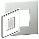 Legrand Silver 1 Gang Light Switch Cover 5 752 11