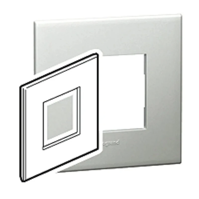 Legrand Silver 1 Gang Light Switch Cover 5 752 11