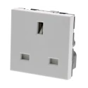 Legrand 13A White 1 Gang Plug Socket Arteor Indoor Type G British 5 721 11