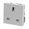 Legrand 13A White 1 Gang Plug Socket Arteor Indoor Type G British 5 721 11