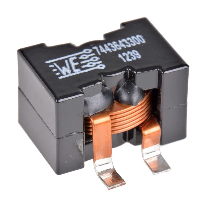 Wurth Elektronik 33μH Shielded Wirewound Surface Mount Inductor with Manganese Zinc Ferrite Core 7443643300