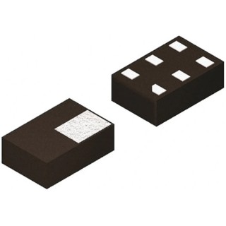 Nexperia 2-Element Uni-Directional ESD Protection Array, 6-Pin SOT-886 PRTR5V0U2F,115