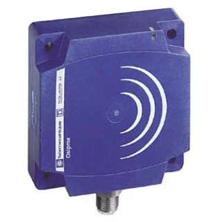 Telemecanique Sensors Inductive Proximity Sensor Block M12 Thread, 2-Wire, 24 V dc, 40 mm Detection XS7D1A1DAM12