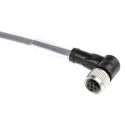 Pepperl + Fuchs Sensor Actuator Cable Female 4-Way Right Angle to Unterminated Cable 2m V1-W-2M-PUR