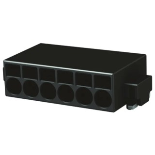 HARTING Har-Flexicon Series 4-Contact 2.54 mm Pitch 2 Row PCB Terminal Block, 160V, 7.3A Current 14010413102000