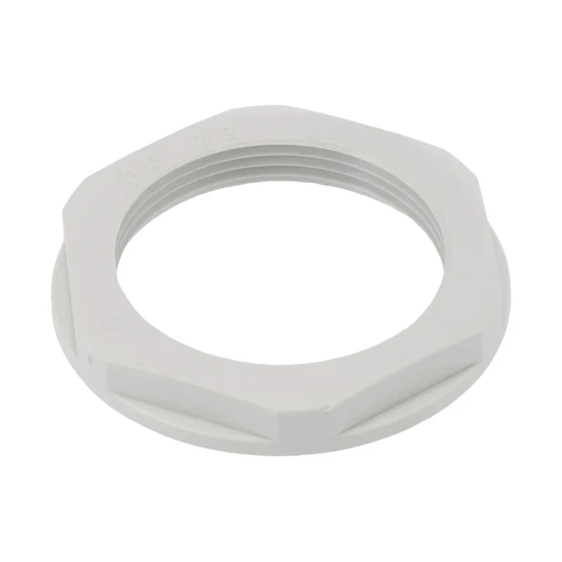 Lapp Fibreglass Reinforced Polyamide Cable Gland Locknut, Light Grey, PG42 Thread 53019061