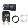 Schneider Electric Harmony XB6 Series Push Button Switch, Spring Return, Panel Mount, 16 mm Cutout, 1 NO/1 NC XB6AA25B