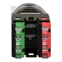Schneider Electric Harmony XB6 Series Push Button Switch, Spring Return, Panel Mount, 16 mm Cutout, 1 NO/1 NC XB6AA25B