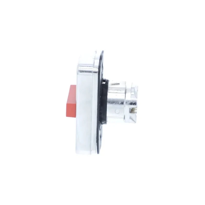 Schneider Electric Harmony XB4 Series White, Red, Black Momentary Metal Push Button Head, 22mm Cutout, IP69K ZB4BA71124