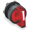 Schneider Electric Harmony Series 3 Position Illuminated Selector Switch Head 22 mm Cutout Red Handle IP65 ZB5AK1543