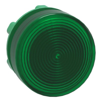 Schneider Electric Green Pilot Light Head 22 mm Cutout Panel Mount Harmony Series ZB5AV033S