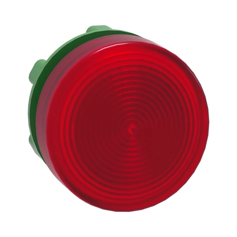 Schneider Electric Red Pilot Light Head 22mm Cutout Panel Mount Harmony Series ZB5AV043S