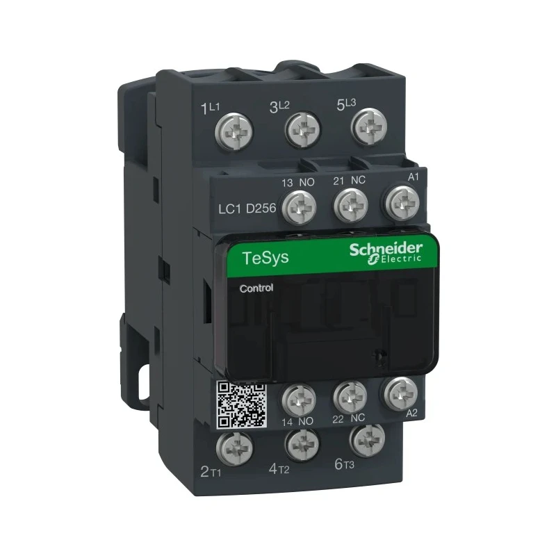 Schneider Electric LC1D TeSys D 3-Pole Contactor 110V AC Coil 25 A 11 kW 3 NO 690V AC LC1D256F7