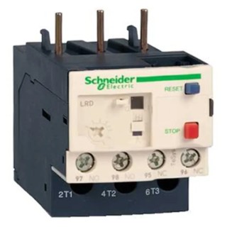 Schneider Electric Thermal Overload Relay LR3D, 4A Contact Rating, 690V AC, Screw Terminal, Push Button Reset