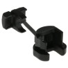 RS PRO Strain Relief Bush For Use With D-Sub Connector Polyamide 66 Black 7.4 mm Bundle Diameter 817-8870