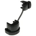 RS PRO Strain Relief Bush For Use With D-Sub Connector Polyamide 66 Black 7.4 mm Bundle Diameter 817-8870