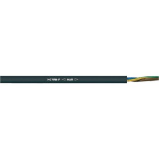 Lapp H07RN-F 4 Core Black Rubber Power Cable 50 m Length, 60 °C Max Operating Temperature H07RN-F
