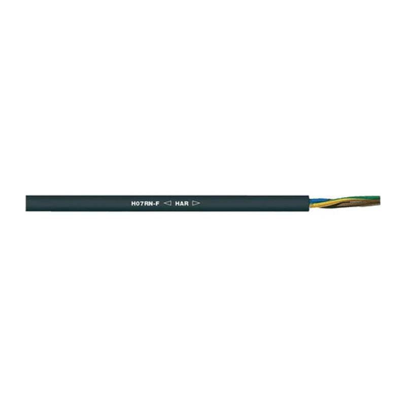 Lapp Heavy Duty 4 Core Copper Conductor Rubber Power Cable 450/750 V 60°C, 50 m H07RN-F