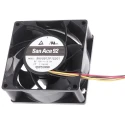 Sanyo Denki San Ace 9HV Series High Static Pressure Axial Fan 12V DC 62.4W 306 m³/h 14900 RPM 92 mm 9HV0912P1G001