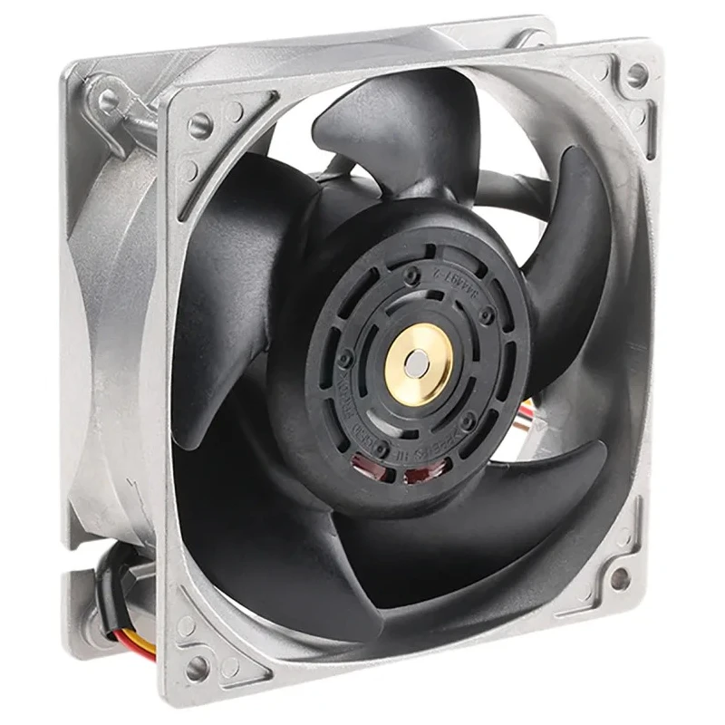 Sanyo Denki San Ace 9HV Series High Static Pressure 48V DC Axial Fan 498m³/h 96W 2A 120mm x 120mm x 38mm 9HV1248P1G001