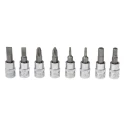 RS PRO 43-Piece 1/4 in Hexagon, Slotted, Torx Socket Set 817-9224
